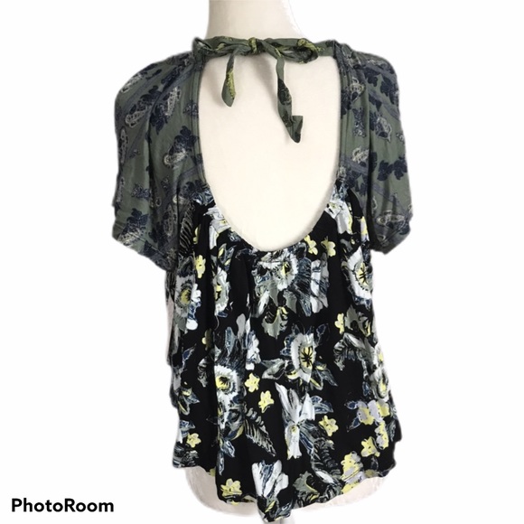 Free People Baja Babe Could Shoulder Blouse - Picture 5 of 7